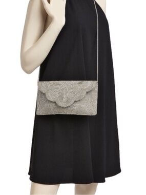 NWT From St. Xavier Barbara Beaded Clutch